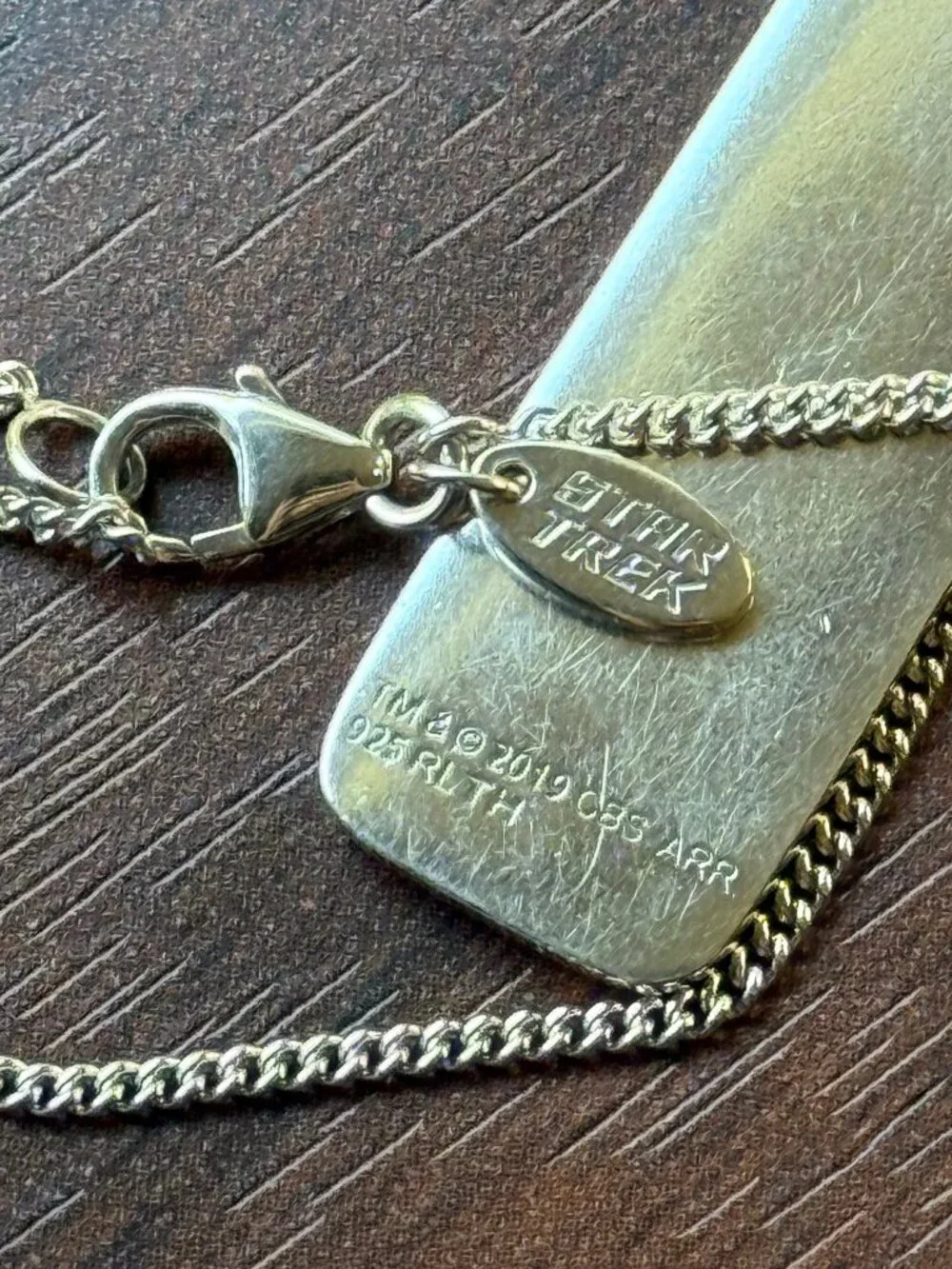 Star Trek Vulcan Mind Meld Necklace Sterling Silver RockLove